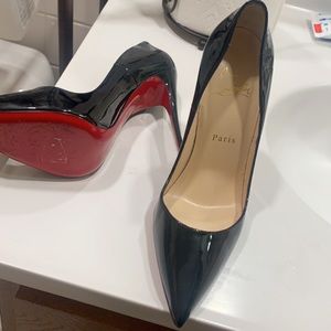 Authentic Christian Louboutin black “So Kate” 120